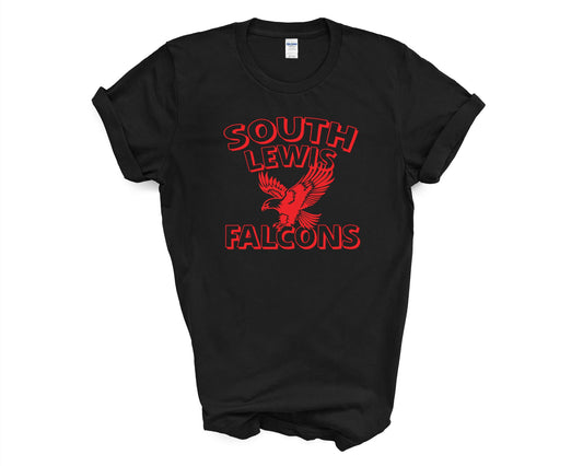 South Lewis Falcons - Gildan Tee