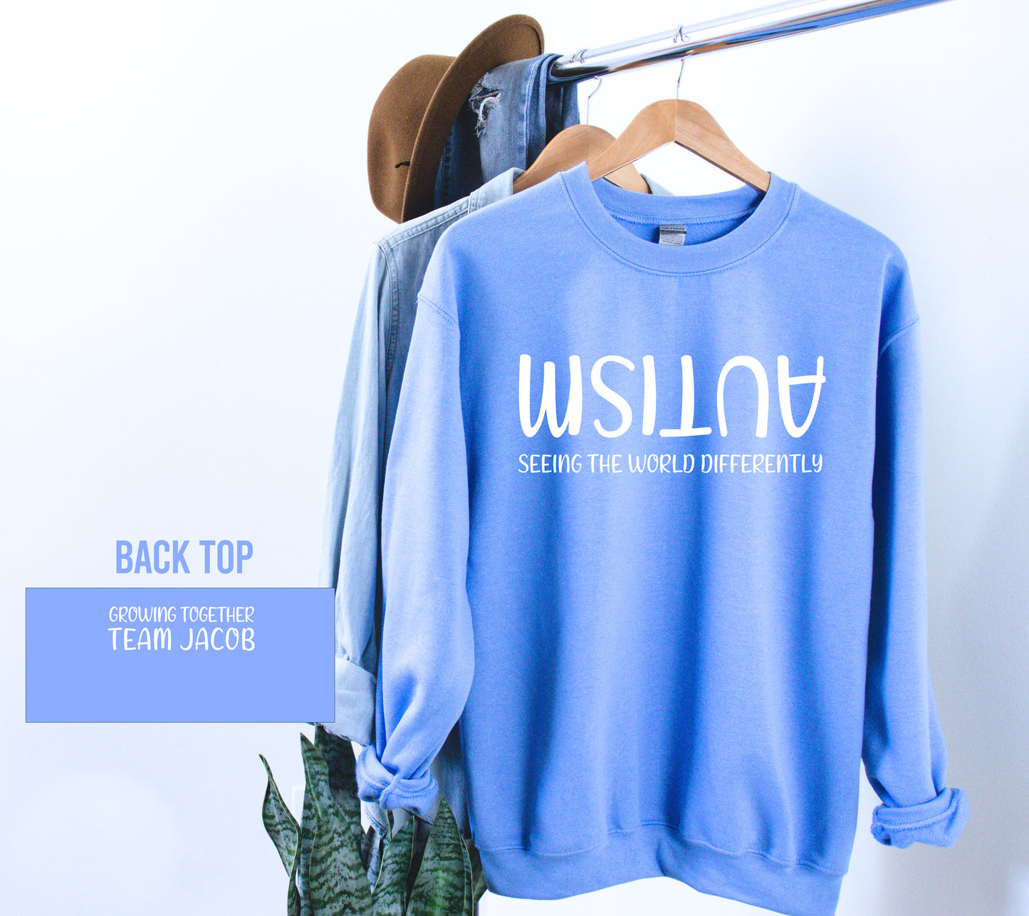 2024 Autism Awareness - Team Jacob Sale Sweatshirt
