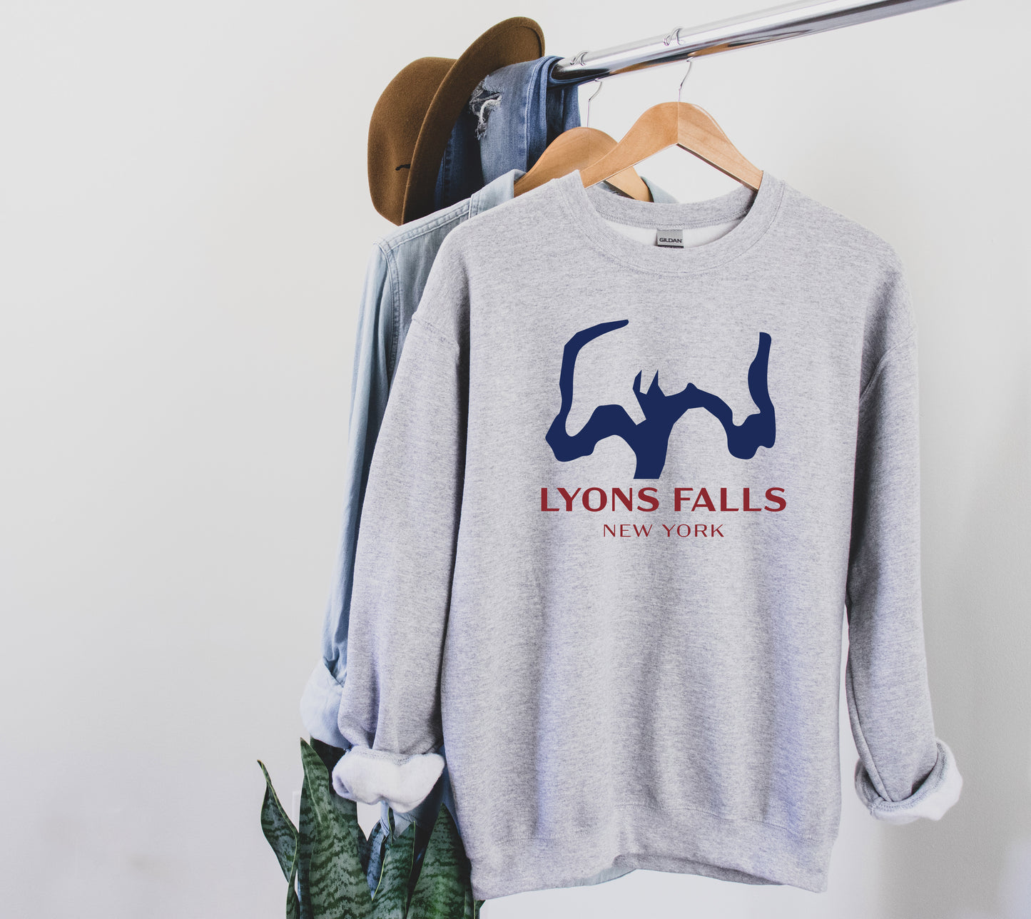 Lyons Falls Retro - Sweatshirt