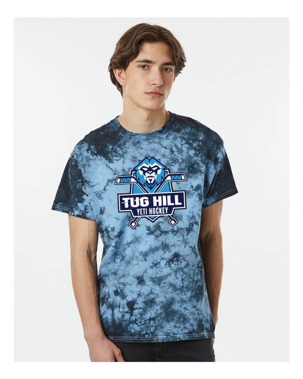 Tug Hill Yeti Hockey Tie dye Tee - Youth and Adult