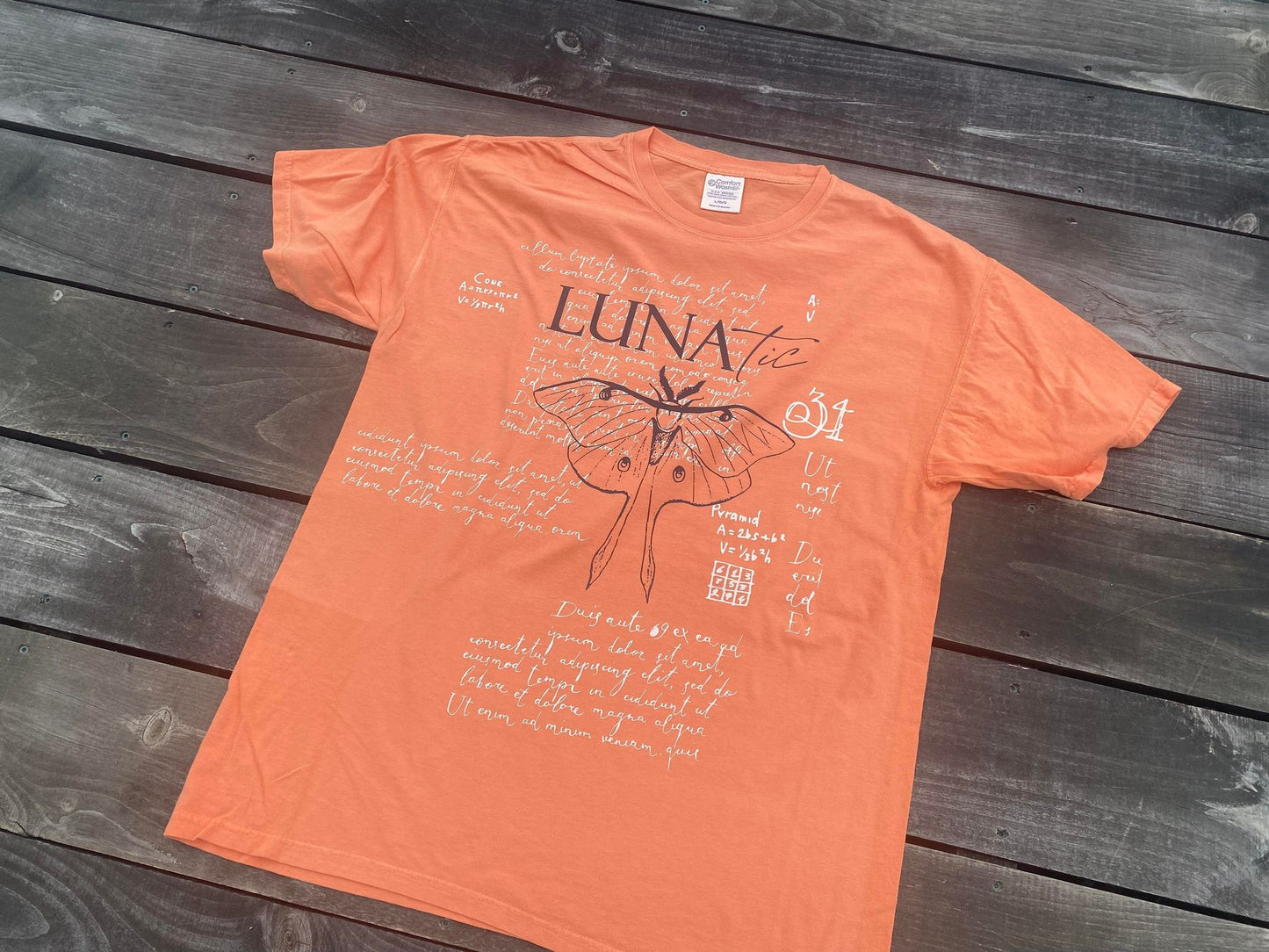 Lunatic - Moth Tee - Unisex