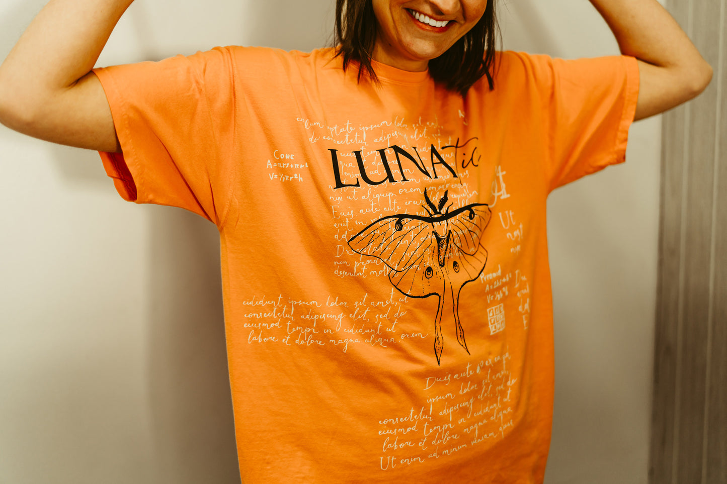 Lunatic - Moth Tee - Unisex