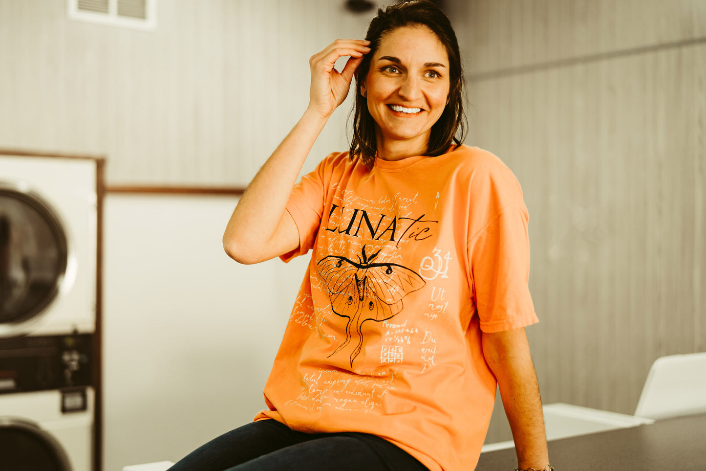 Lunatic - Moth Tee - Unisex