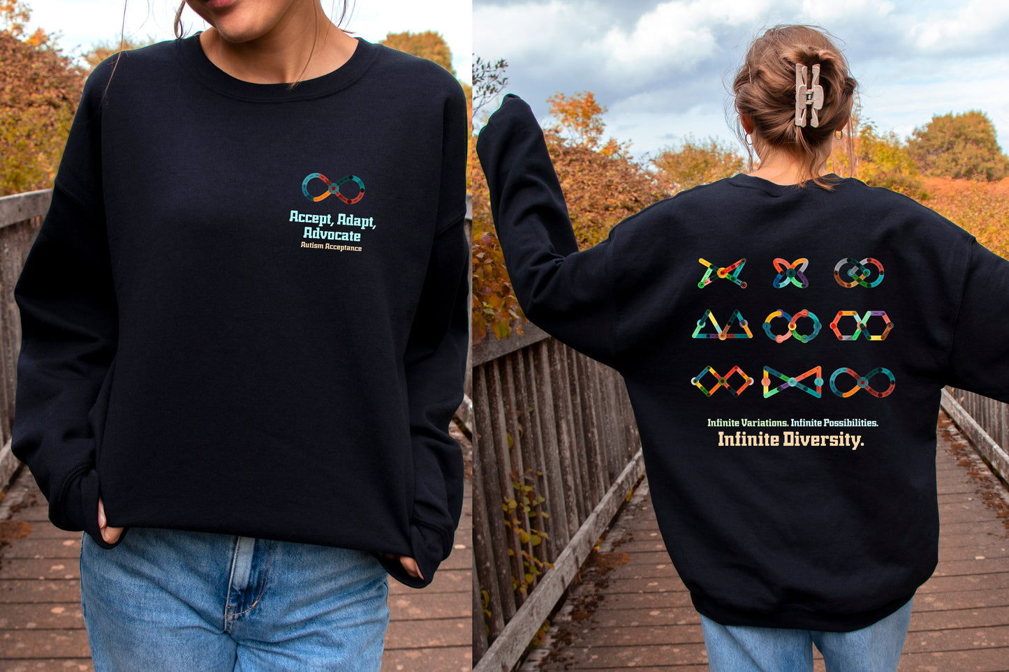 2023 Autism Acceptance Month Sale - Adult/Youth Sweatshirt Unisex Adults