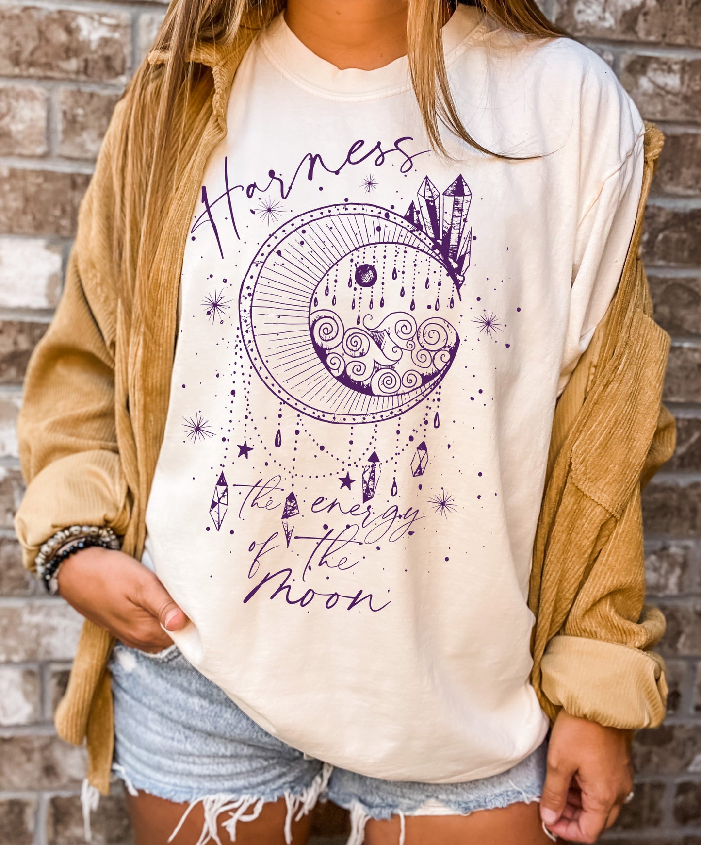 Harness the Energy of the Moon - Moon Tee - Unisex & Youth