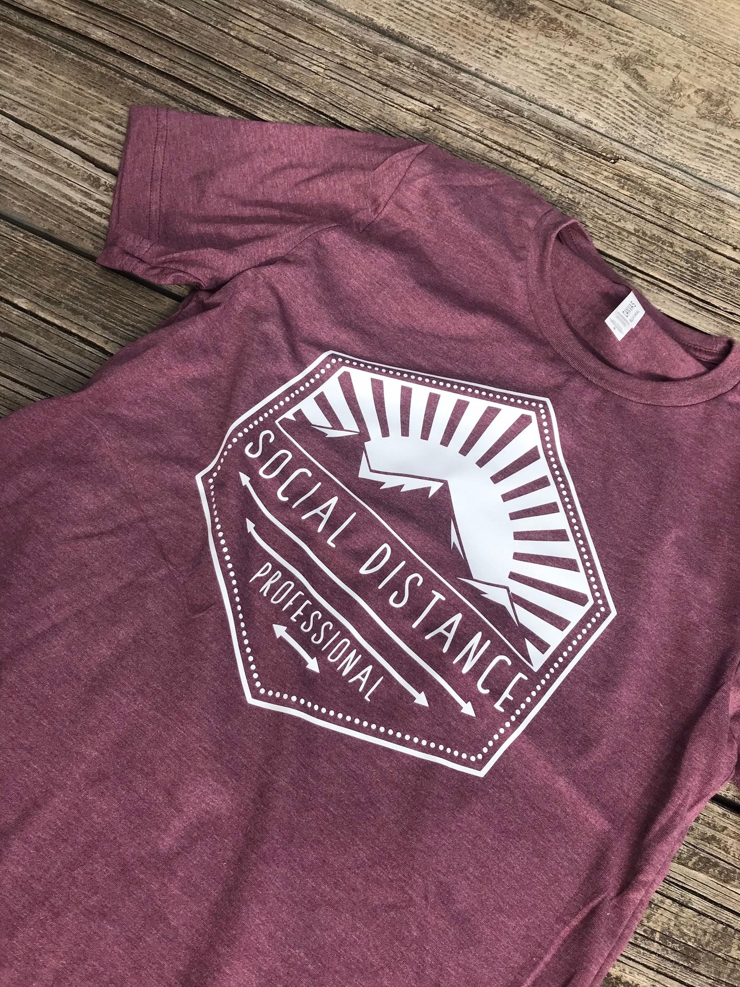 Retro Camp or Hiking/Mountain Shirt - Social Distance Professional