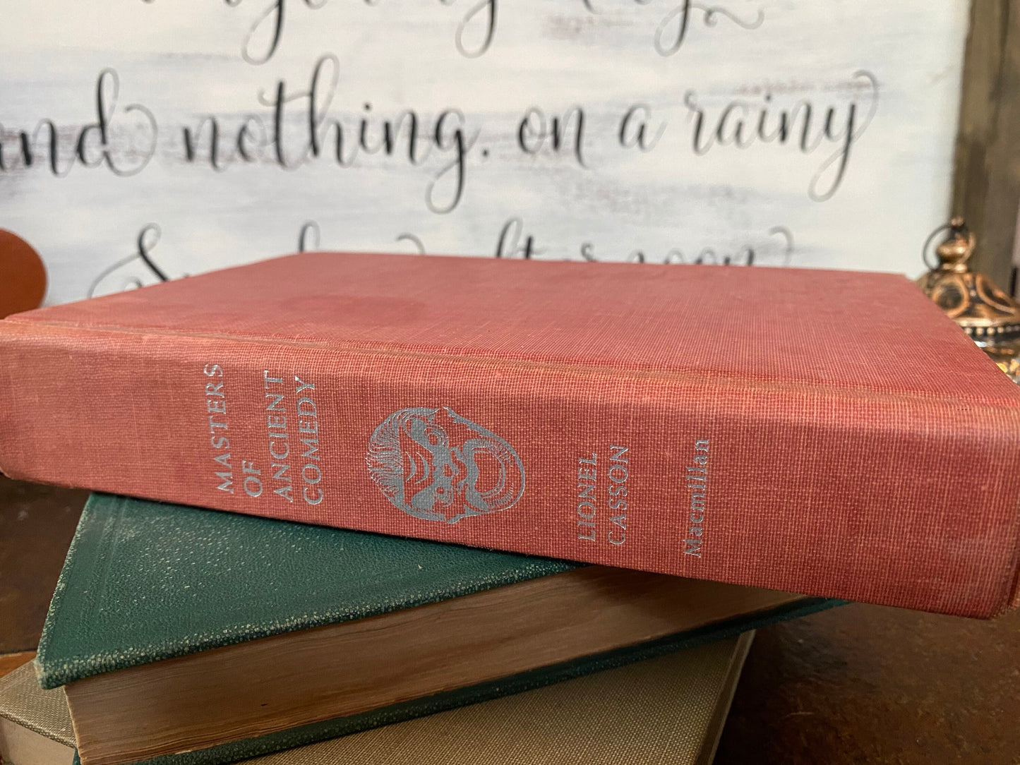 Masters of Ancient Comedy by Lionel Casson 1960