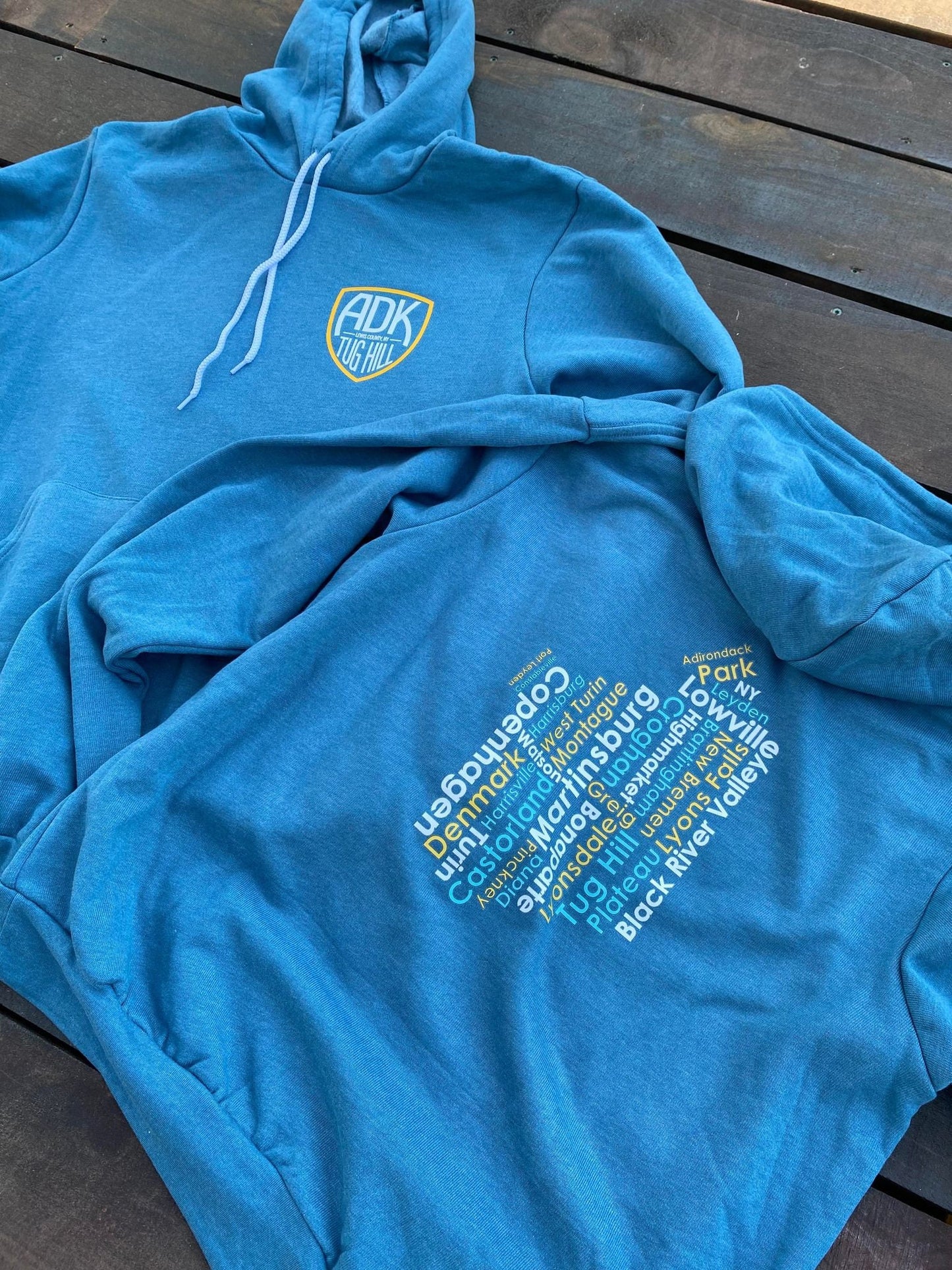 Lewis County NY - Chamber of Commerce - Town Names - Hoodie