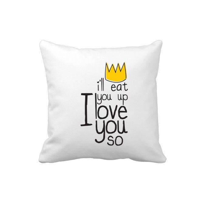 Where The Wild Things Are Inspired Throw Pillow Case