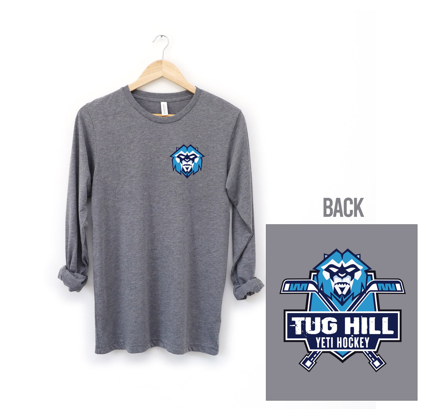 Tug Hill Yeti Hockey Long Sleeve Tee