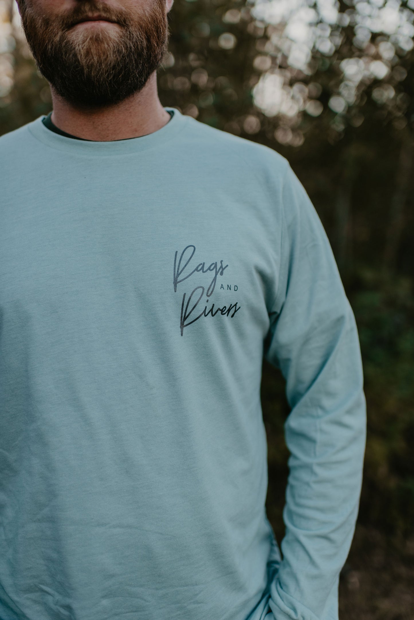 Camp Collection - Camp NY Circle Design Long Sleeve Tee - Rags and Rivers Brand
