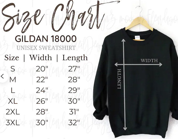 Turbines Swim Club - Crewneck Sweatshirt - Gildan Heavy Cotton