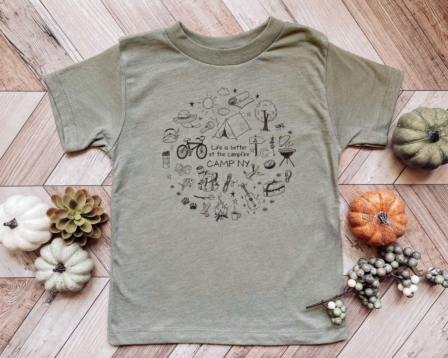 Camp Collection - Toddler/Youth Camp NY Tee - Rags and Rivers Brand