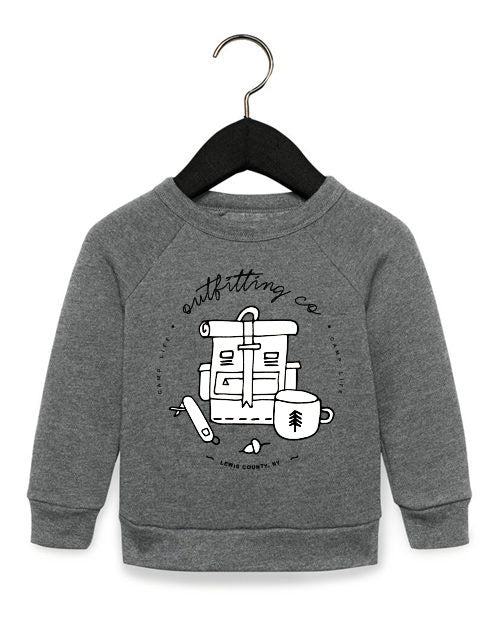 Camp Collection - Toddler/Youth Camp NY Crewneck Sweatshirts - 4 Different Design Options