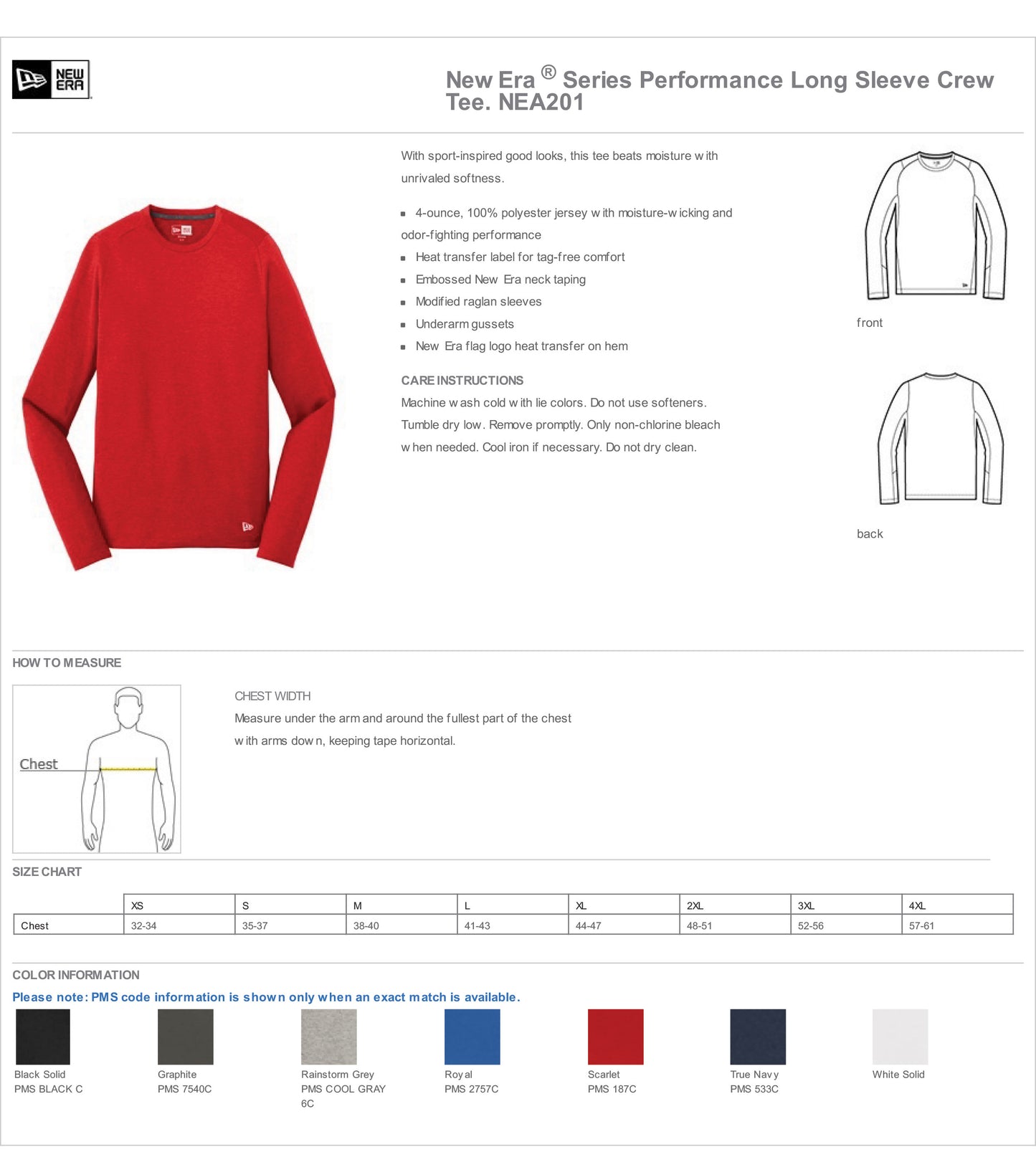 ReNew Bremen - New Era Long Sleeve Performance Tee