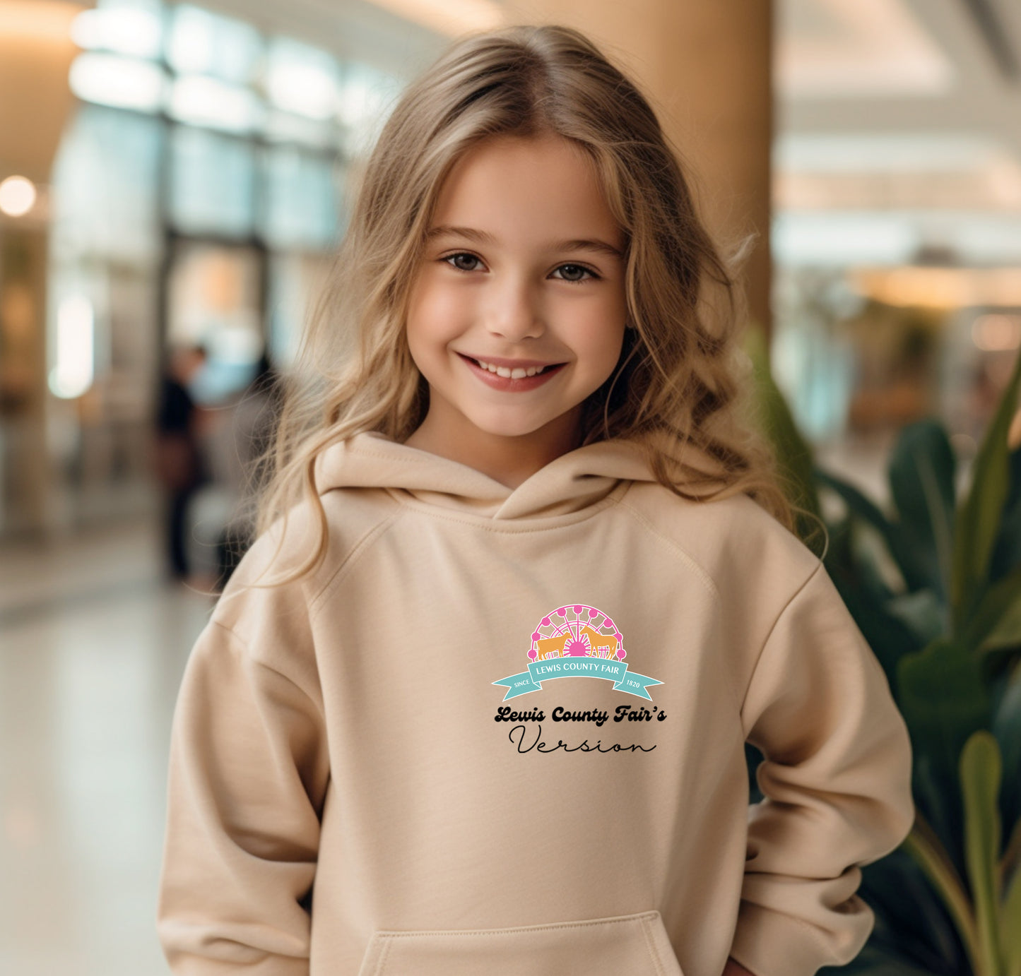 Youth - Lewis County Fair Hooded Sweatshirt 2024 - Fairadise