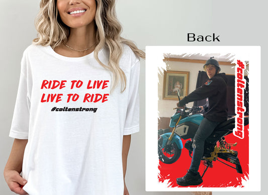 Colton Strong Fundraiser T-shirt