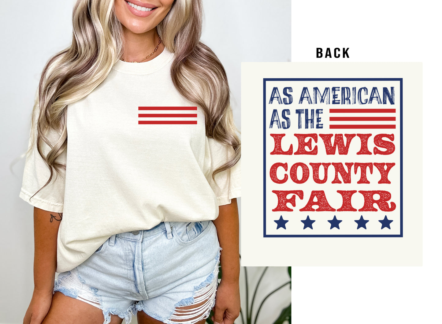 As American as the Lewis County Fair Tee