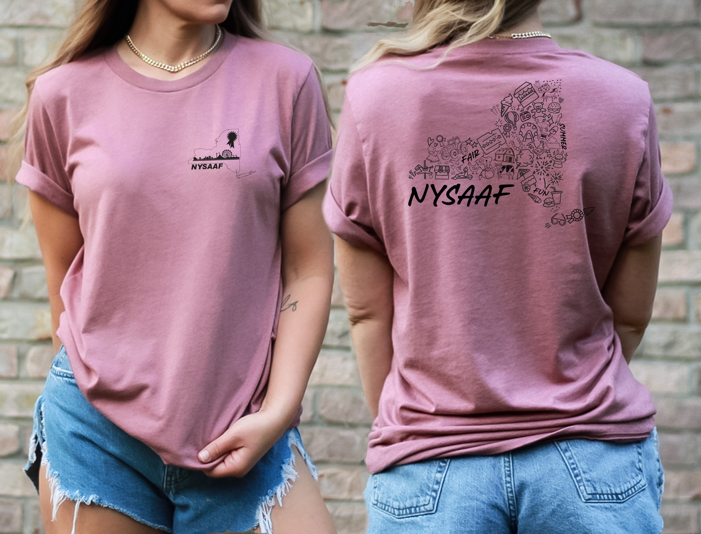 NYSAAF - State Design Tees