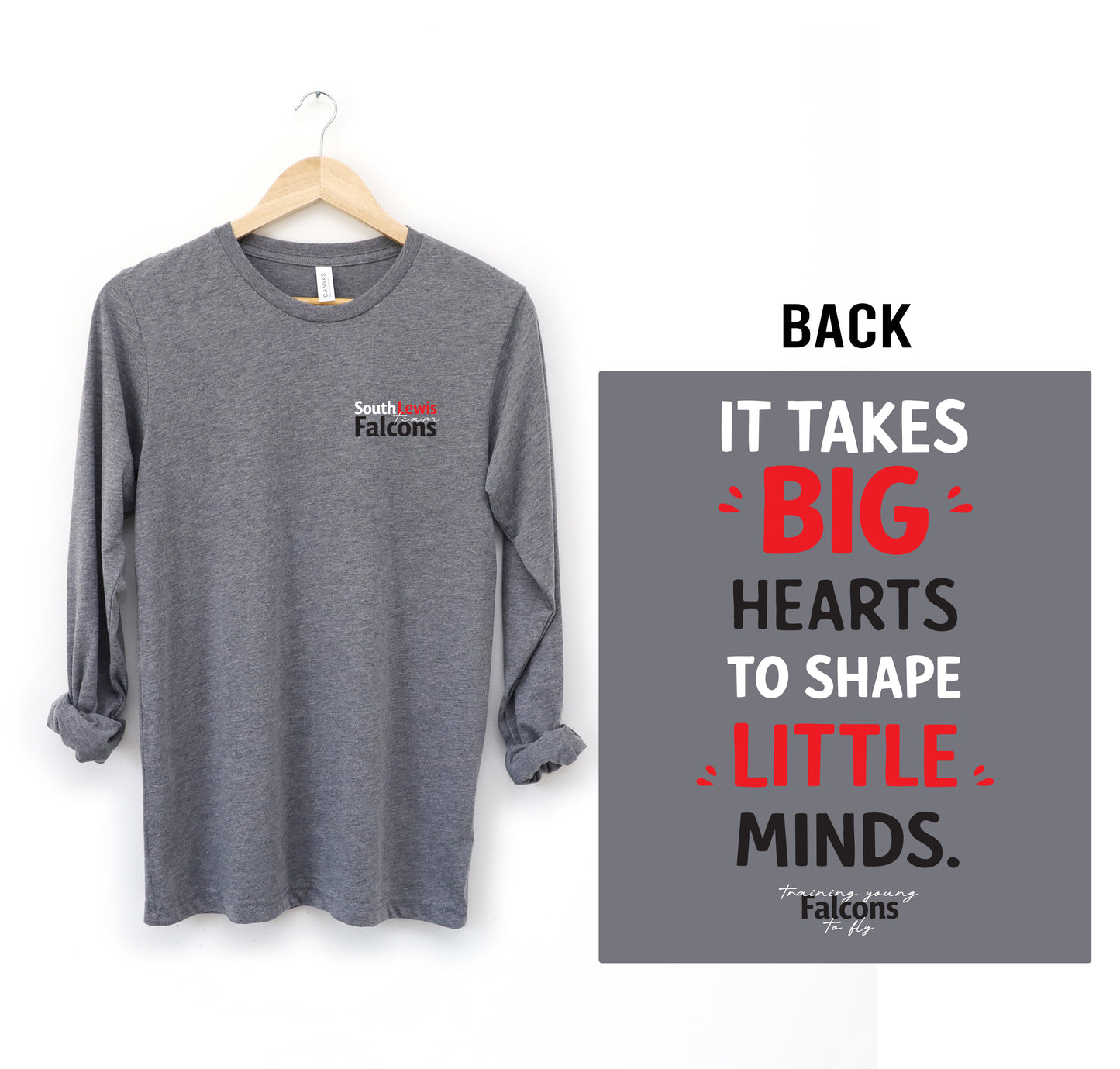 South Lewis Elementary Teachers Shirts - Long Sleeve