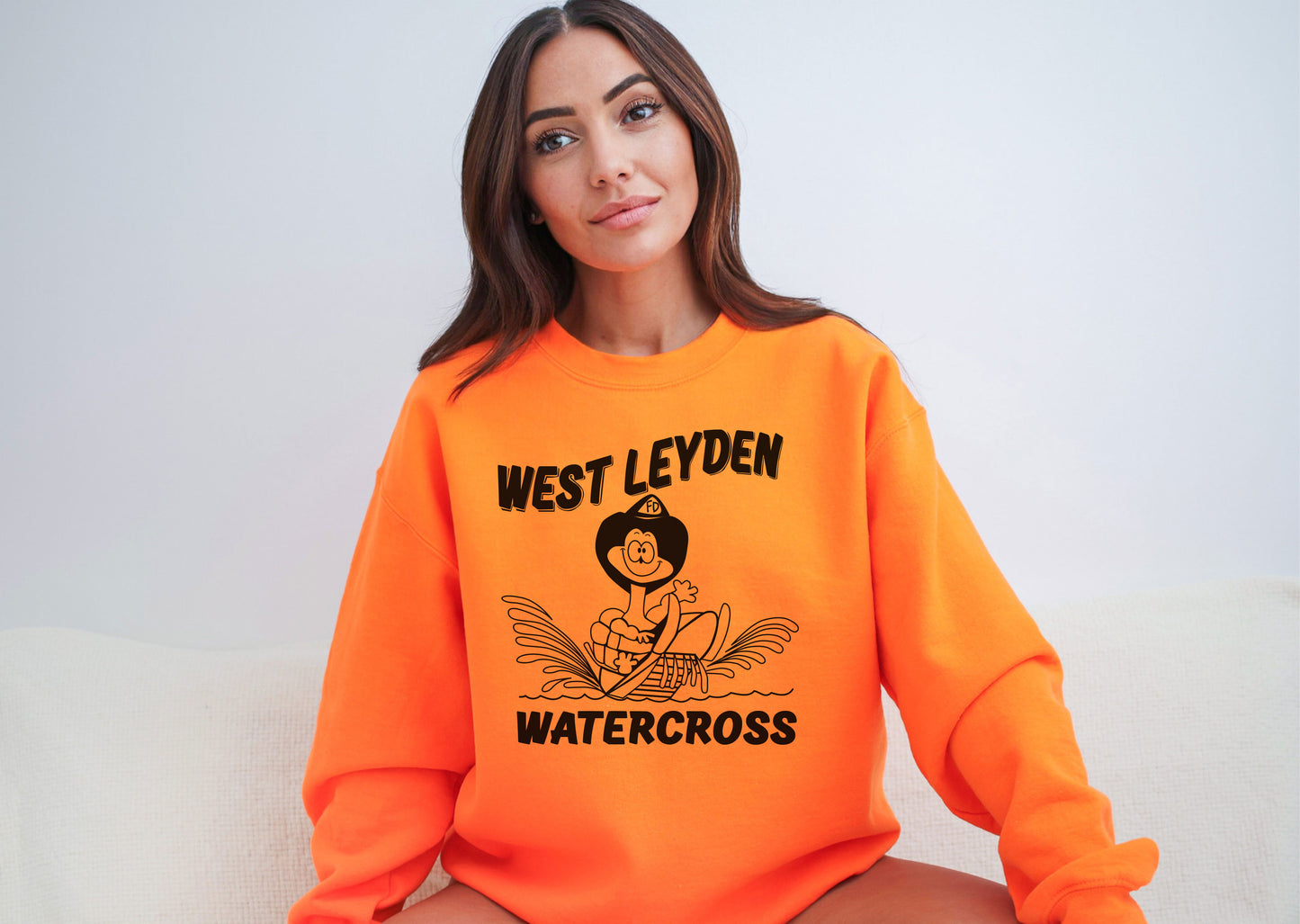 West Leyden Watercross Retro Crewneck Sweatshirt