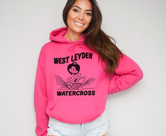 West Leyden Watercross Retro Hooded Sweatshirt