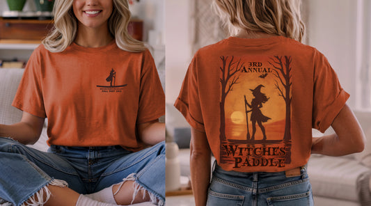 3rd Annual Witches Paddle on Cazenovia Lake - 2025 T-shirt