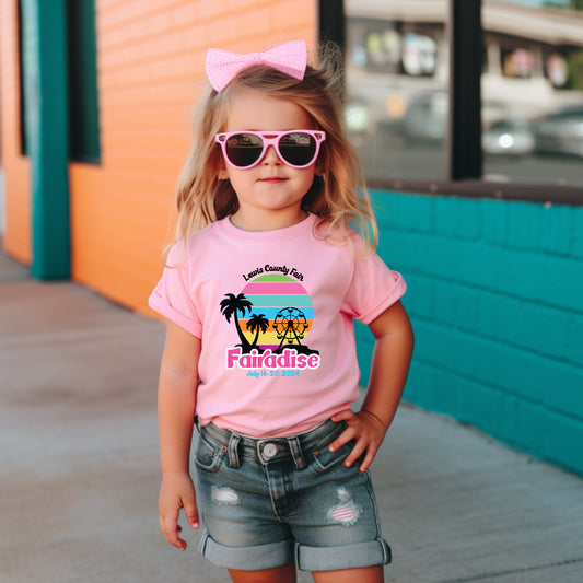 Youth and Toddler - Lewis County Fair Short Sleeve Tees 2024 - Fairadise