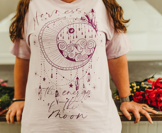 Harness the Energy of the Moon - Moon Tee - Unisex & Youth