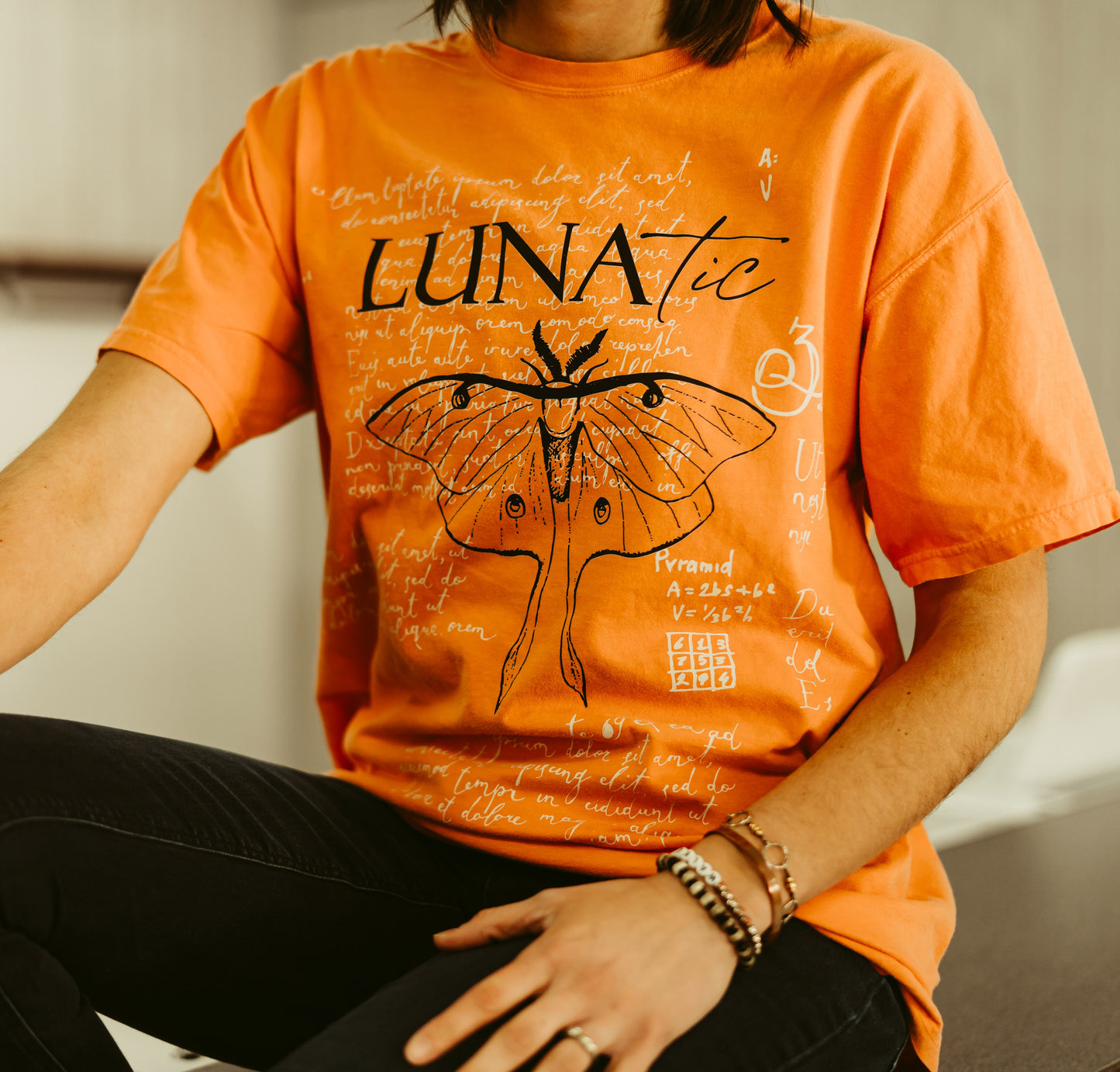 Lunatic - Moth Tee - Unisex