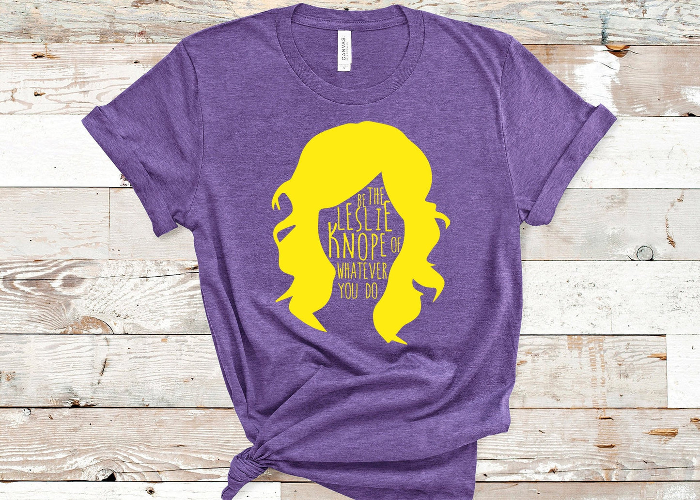 Leslie Knope T-shirt - Parks and Recreation -Be the Leslie Knope- Unisex Adults - Funny Gift