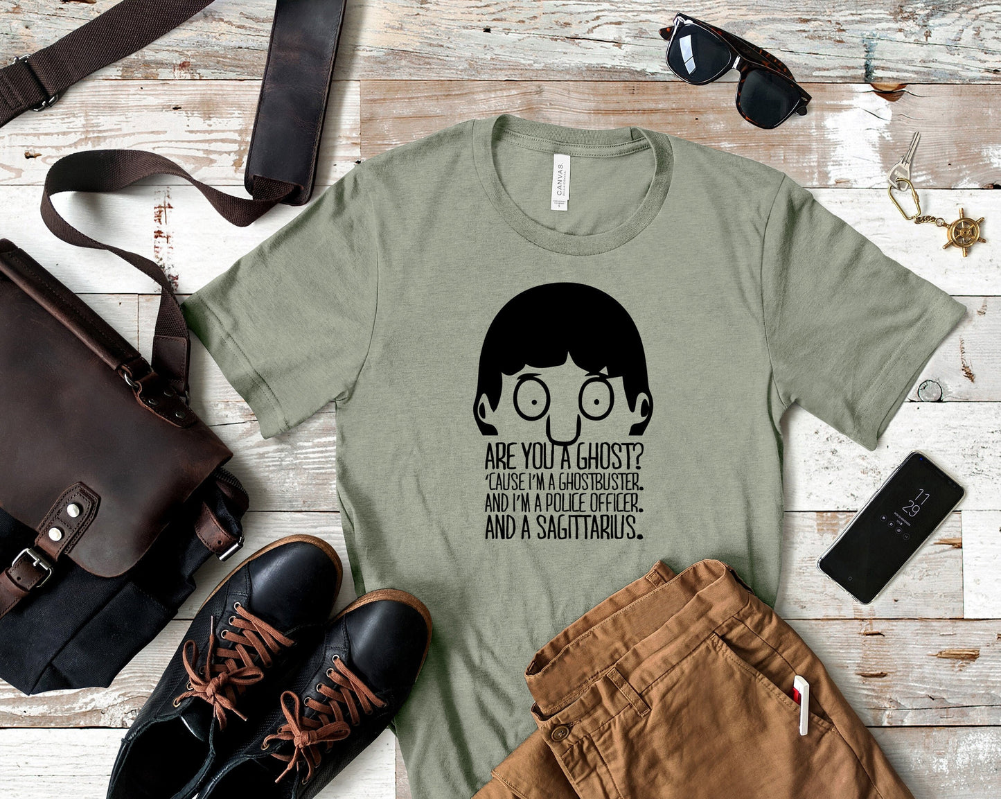 Gene Belcher - Bobs Burgers Fan - Are You A Ghost?- Unisex Adults - Funny Gift