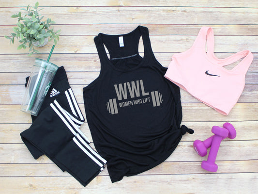 Workout Tank - Gym Tank - Women Who Lift