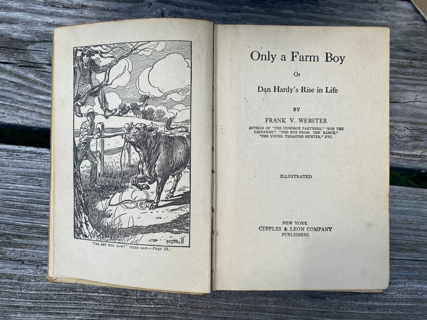 Only a Farm Boy - Frank V. Webster