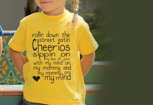 Toddler Rap - Rabbit Skins T-shirt - Choose Color - Walking down the street - Snoop Dog