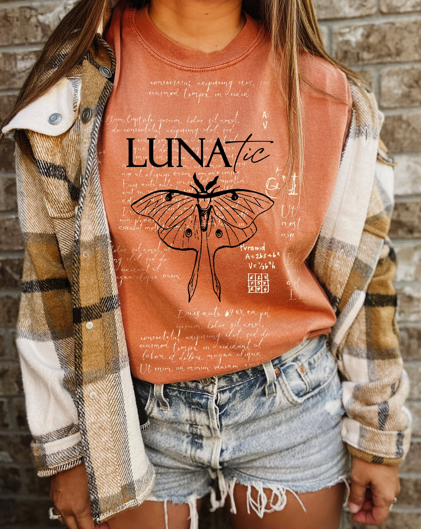 Lunatic - Moth Tee - Unisex
