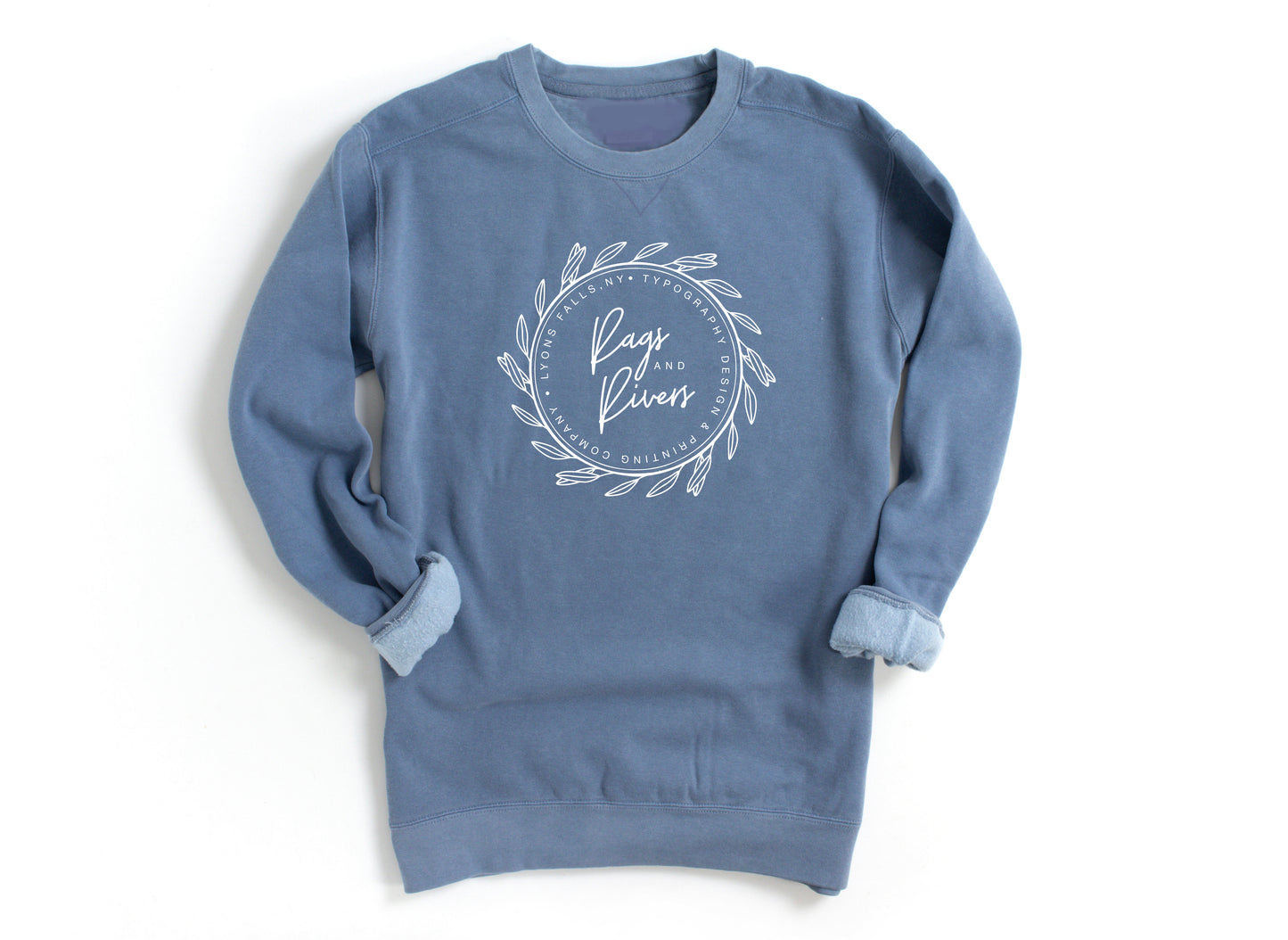 Rags and Rivers Branded Sweatshirt - Unisex Adults - Support Local