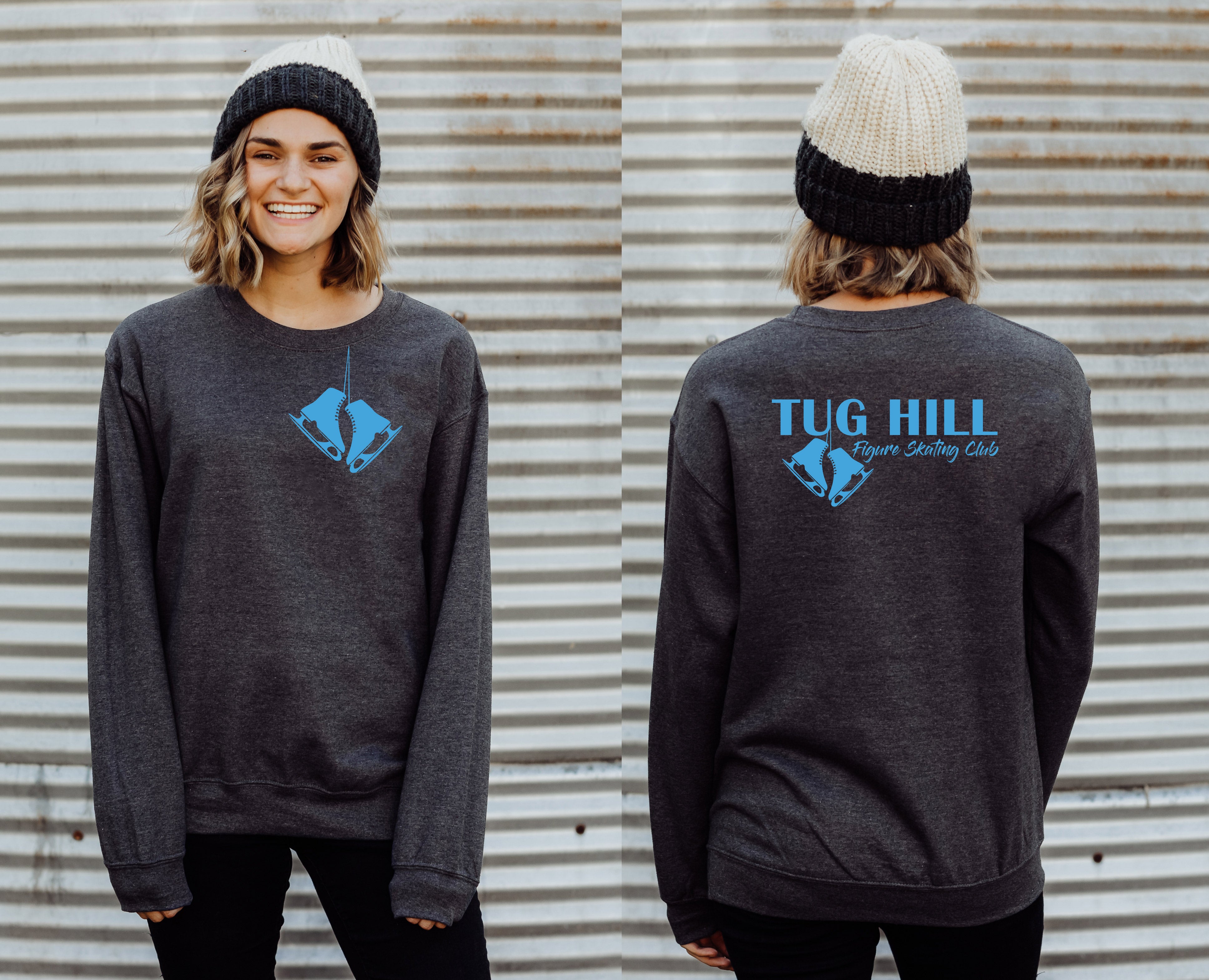 Tug Hill Figure Skating Club Crewneck Sweatshirt Rags and Rivers