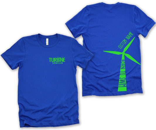 Turbines Swim Club - T-shirt - Bella Canvas Brand