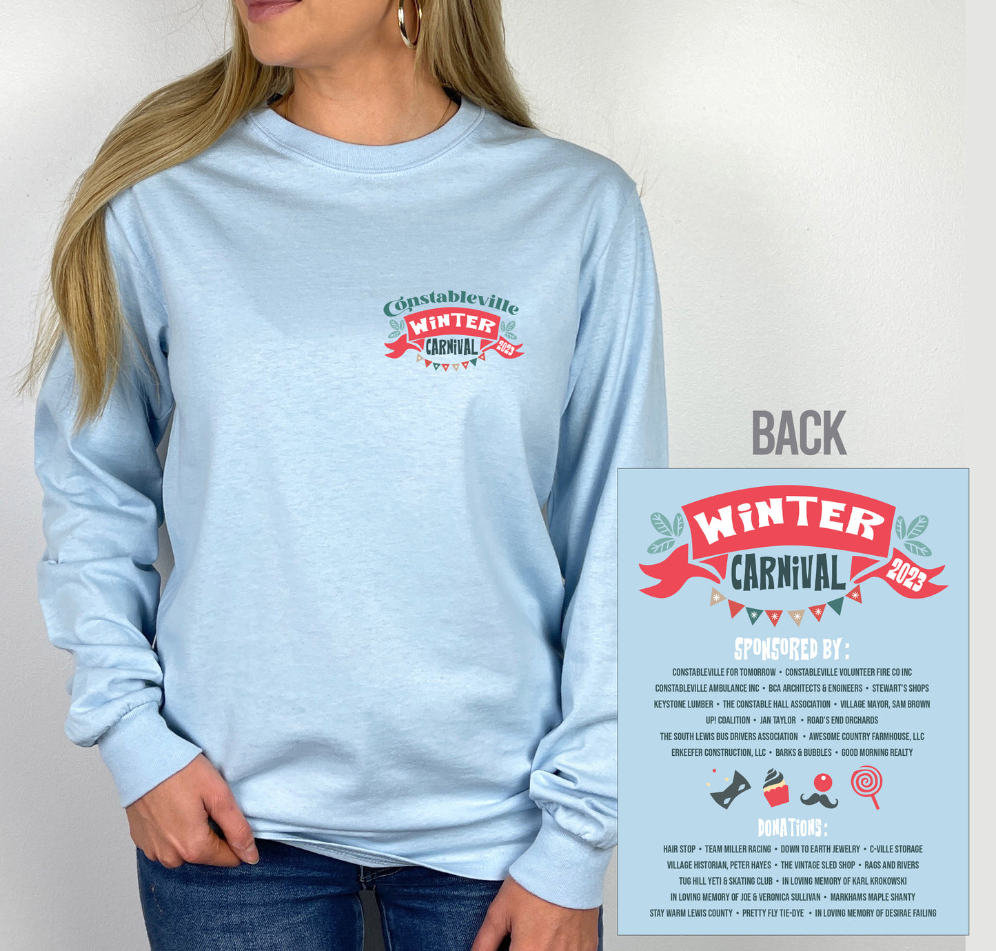 Constableville Winter Carnival Long Sleeve Tee