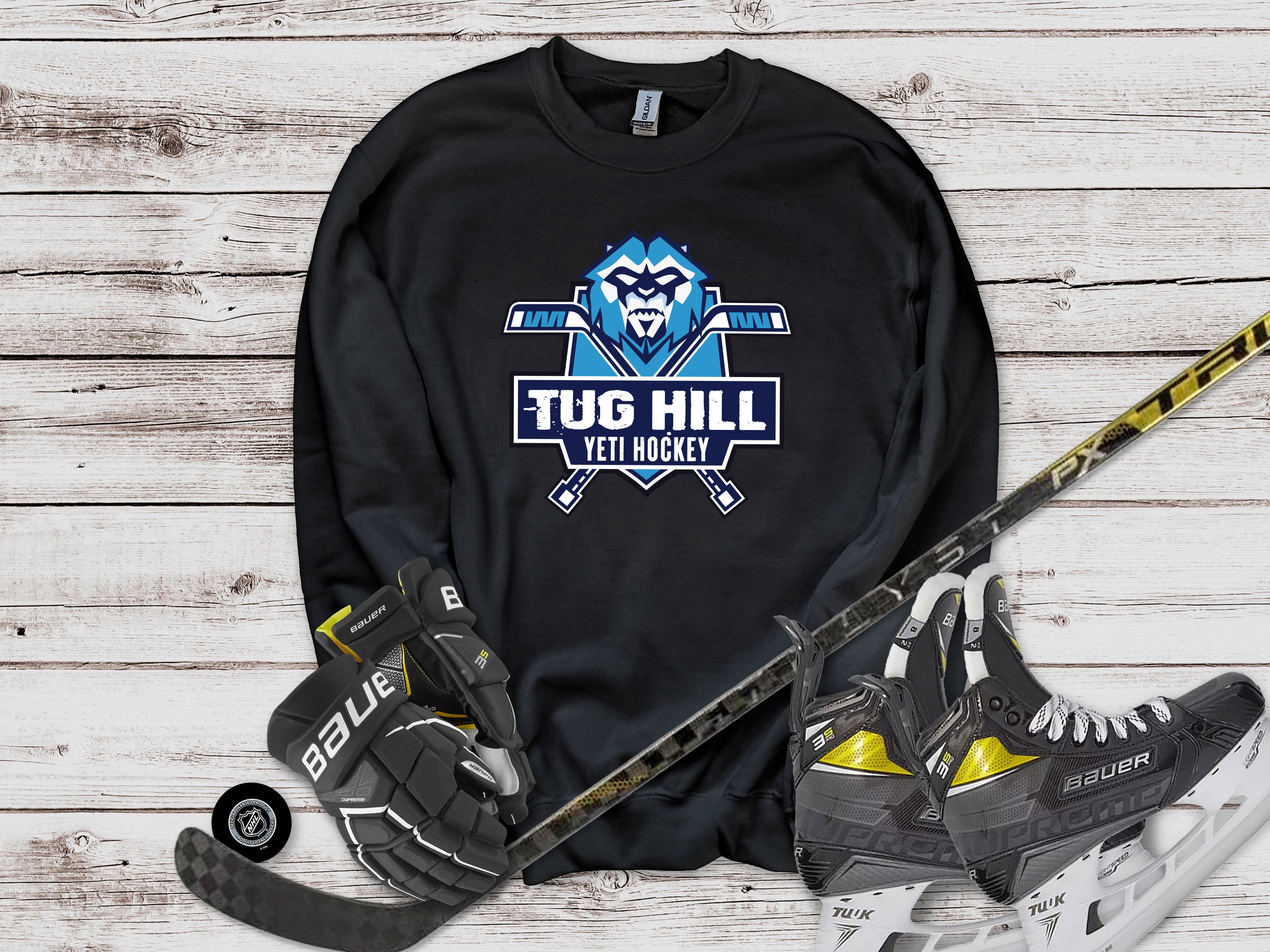 Hockey crewneck best sale