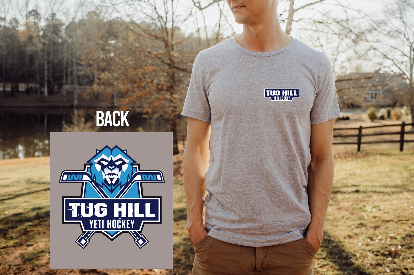 Tug Hill Yeti Hockey T-shirt